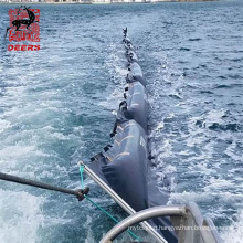 Deers rubber type oil spill containment boom for marine affair